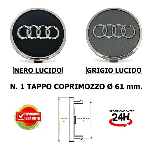 Tappo coprimozzo audi - tappo,