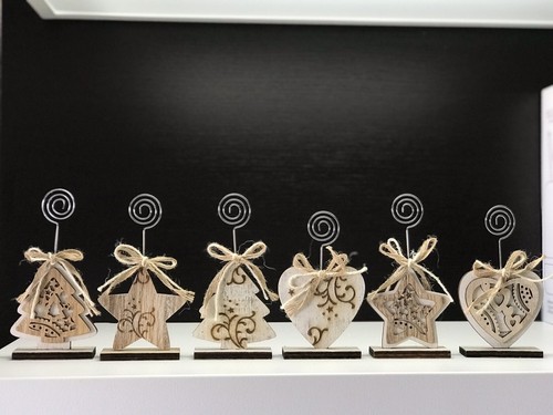 Segnaposto natale legno - segnaposto,