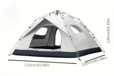 4 SEATER CAMPING TENDA WITH