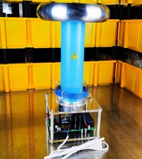 Bobina Tesla Arco 30CM Musica