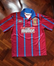 Maglia Originale ASTON VILLA ASICS M 1993/1994 Coca Cola Cup WINNERS HOME 
