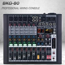 Premium 8-Channel Audio Mixer