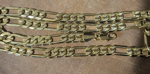 Collana maglia figaro oro - maglia,