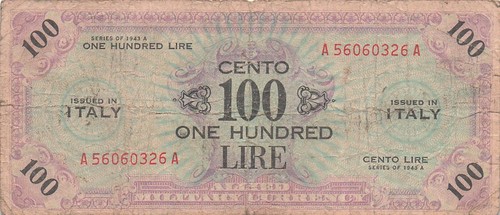 Italy 100 lire series of - ,