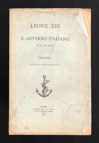 Leone xiii governo - e,