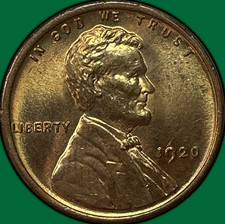 Moneta Lincoln 1920 centesimo