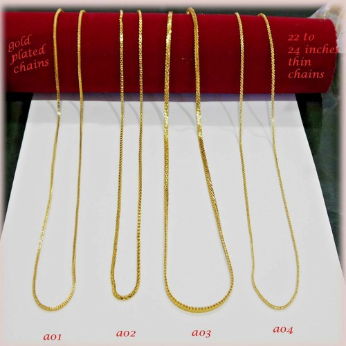 Collana indiana placcata oro