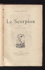 LE SCORPION di Marcel Prevost