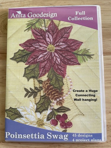 Macchina ricamo poinsettia - macchina,