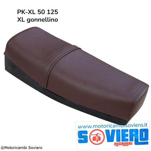Sella marrone lunga - lunga, con