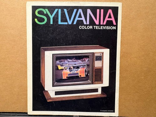 Brochure vintage sylvania - vintage,