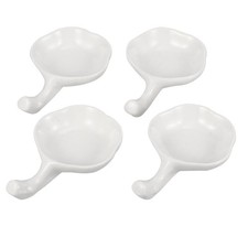 4 PCS Piattini in ceramica