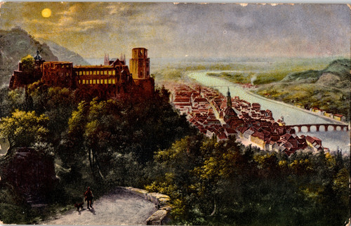 Cartolina heidelberg al - -,