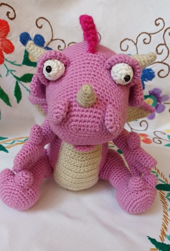Dragone uncinetto amigurumi - uncinetto,,