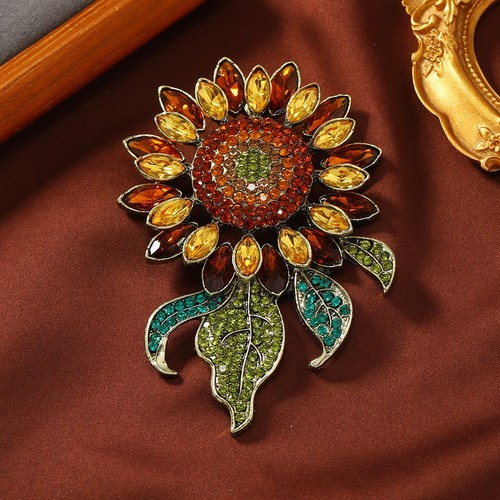 Spilla girasole vintage - , grande