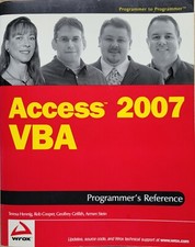 Access 2007 VBA Programmer's