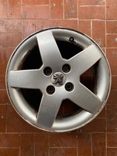 CERCHIO IN LEGA PEUGEOT 207 (2009) alluminio: 4 FORI 15" MONACO 6Jx15CH4-23