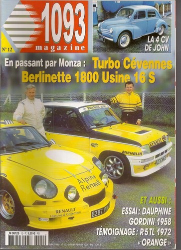 1093 magazine renault 5 - 1093,