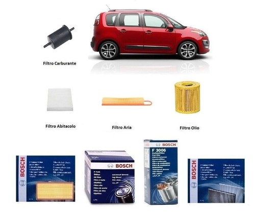 Kit filtri tagliando bosch per - filtri,
