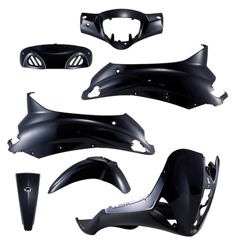 Kit carene nere pcs piaggio - nere, pcs.
