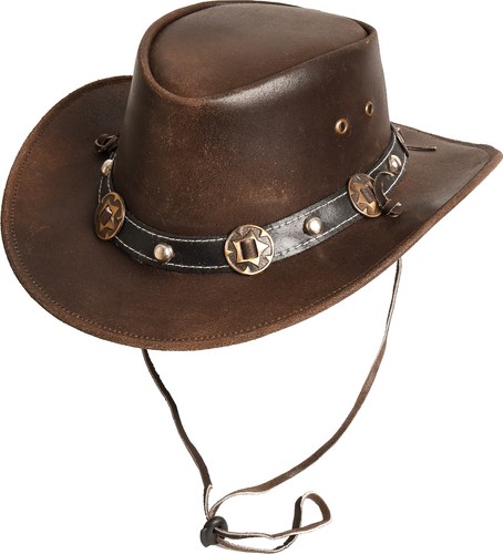 Cappello western pelle - western,