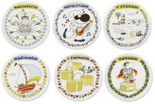 Excelsa Set 6 piatti pizza