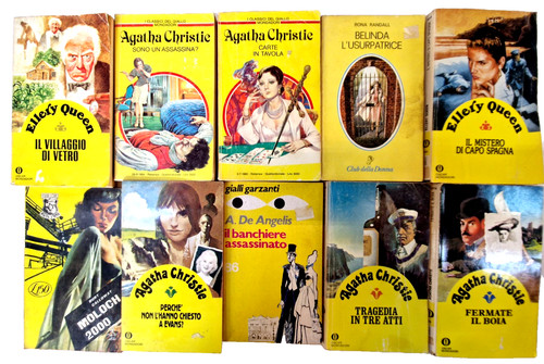 Lotto stock libri gialli - lotto,
