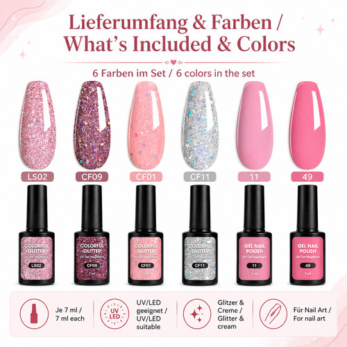 Set pezzi gel - set,