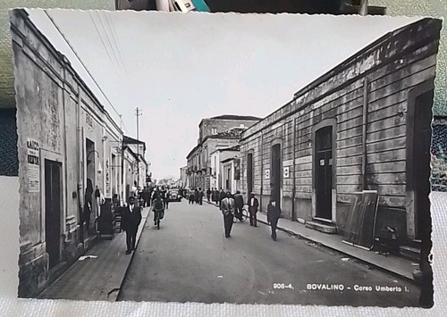 Cartolina bovalino corso - bovalino-,