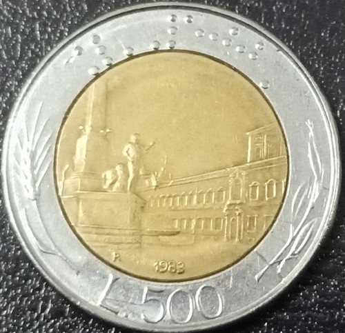 Italia moneta repubblica 500 - repubblica,