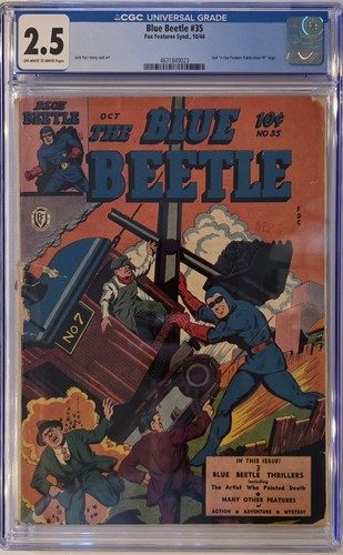 Blue beetle cgc - #35,