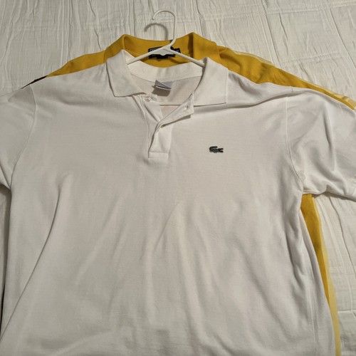 Polo bianca vintage - , lacoste