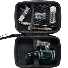Mini bong in vetro 4" verde