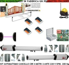 AUTOMATISMO CANCELLO 4 MT 2