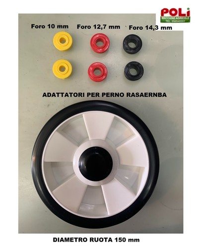 Ruota rasaerba tagliaerba - ruota,