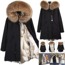 Parka donna pelliccia di