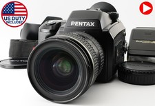 [N MINT + Flash] Fotocamera PENTAX 645N FA 45-85mm F4.5 Obiettivo 120 Pellico...