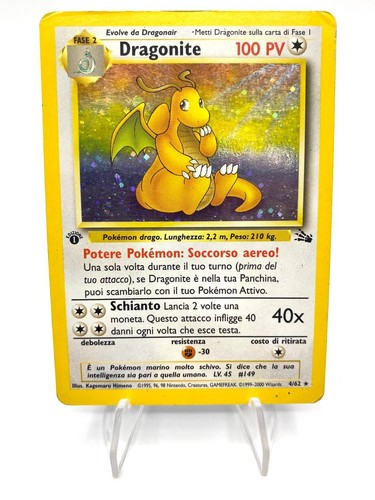 Carta pokémon dragonite 62 - carta, 4/62