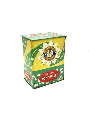 Scatola latta pubblicitaria - latta,