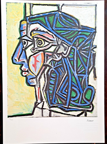 Pablo picasso tete de - pablo,