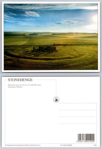 Cartolina stonehenge midsummer - stonehenge,