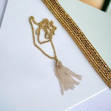 Collana nappa champagne vetro