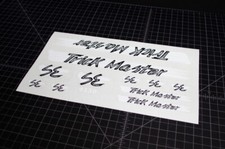 Set decalcomanie per SE Trick Master 1985 - BMX Freestyle