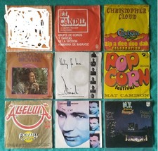 Lotto di 8 singoli anni 70/80 Pop Dance Etnica (Discrete/Eccellenti Condizioni)