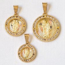 Ciondolo san giuda oro - giuda, in