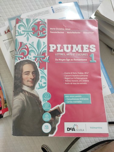 Plumes libro francese - libro,