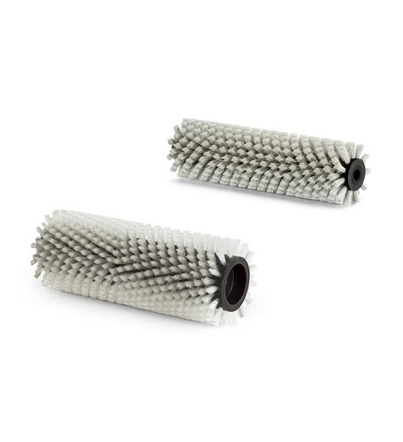 Coppia rulli spazzole grigie - coppia,