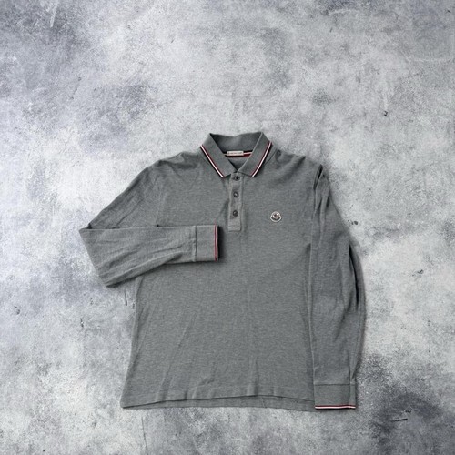 Polo moncler grigia s - moncler,