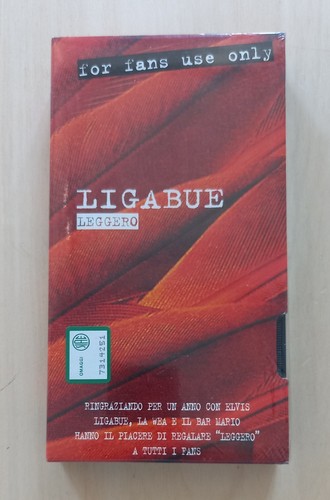 Vhs ligabue leggero 1996 for - leggero,