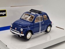 Fiat 500 L Blue - Burago -